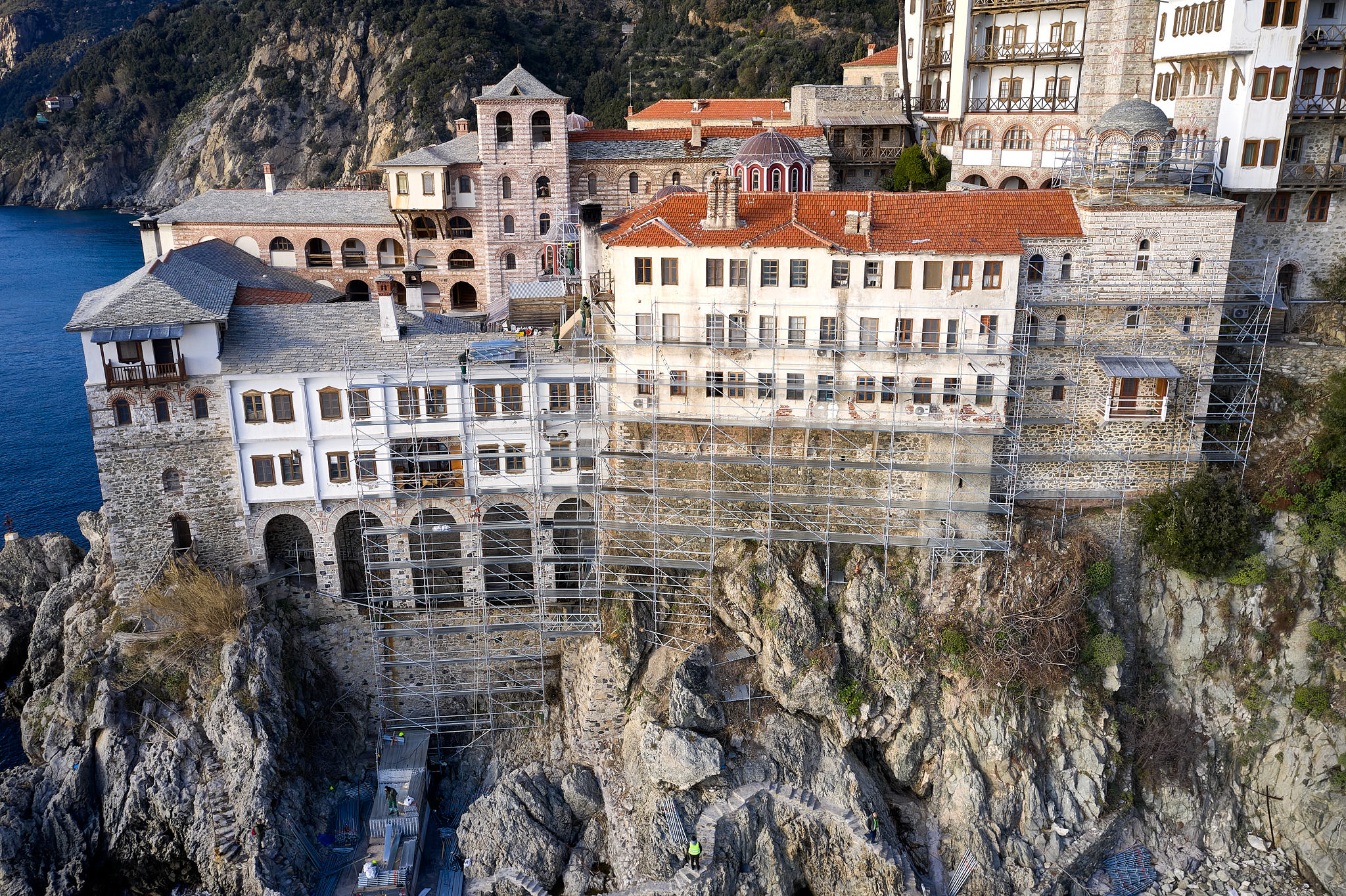 Restoration of the South Wing of the Holy Monastery of Saint Gregory